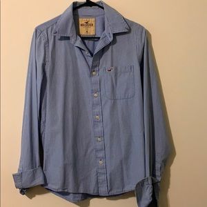 Striped LS button up